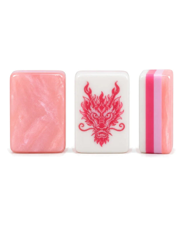 Rose Pearl Mahjong Set
