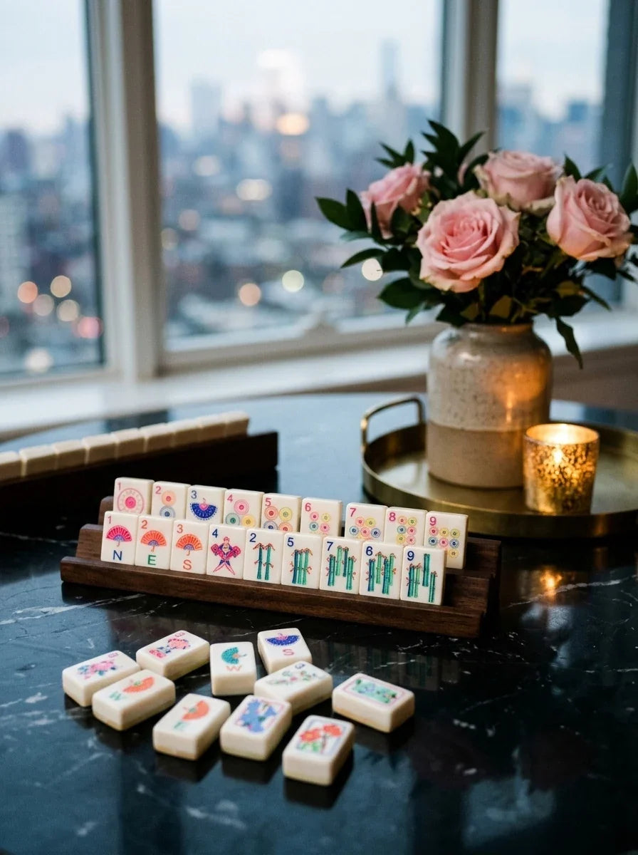 Rose Pearl Mahjong Set – photo 2