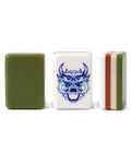 Olive & Porcelain Mahjong Set