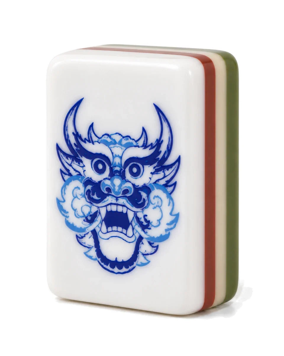 Olive & Porcelain Mahjong Set – photo 5