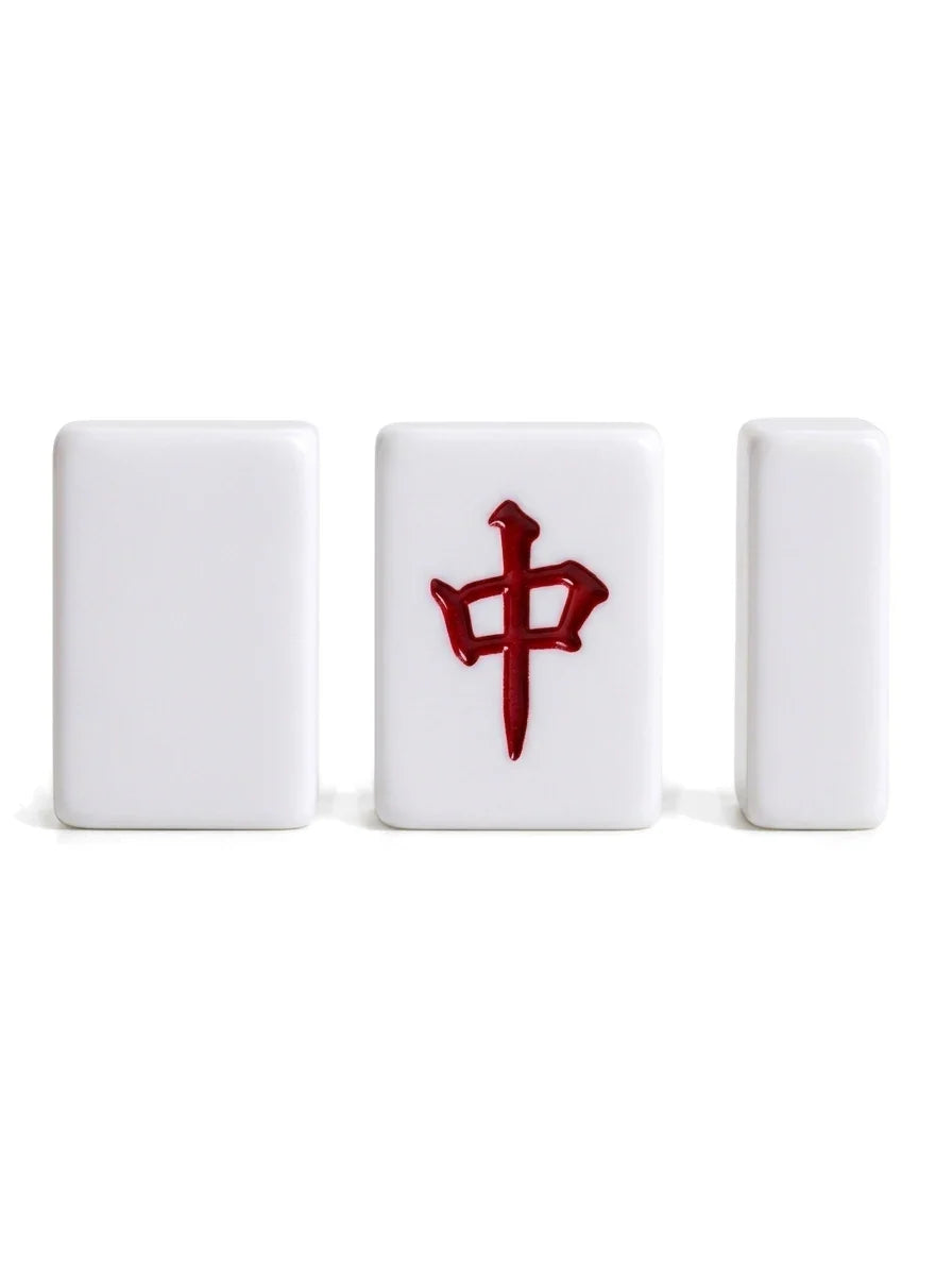 Classic White Mahjong Set