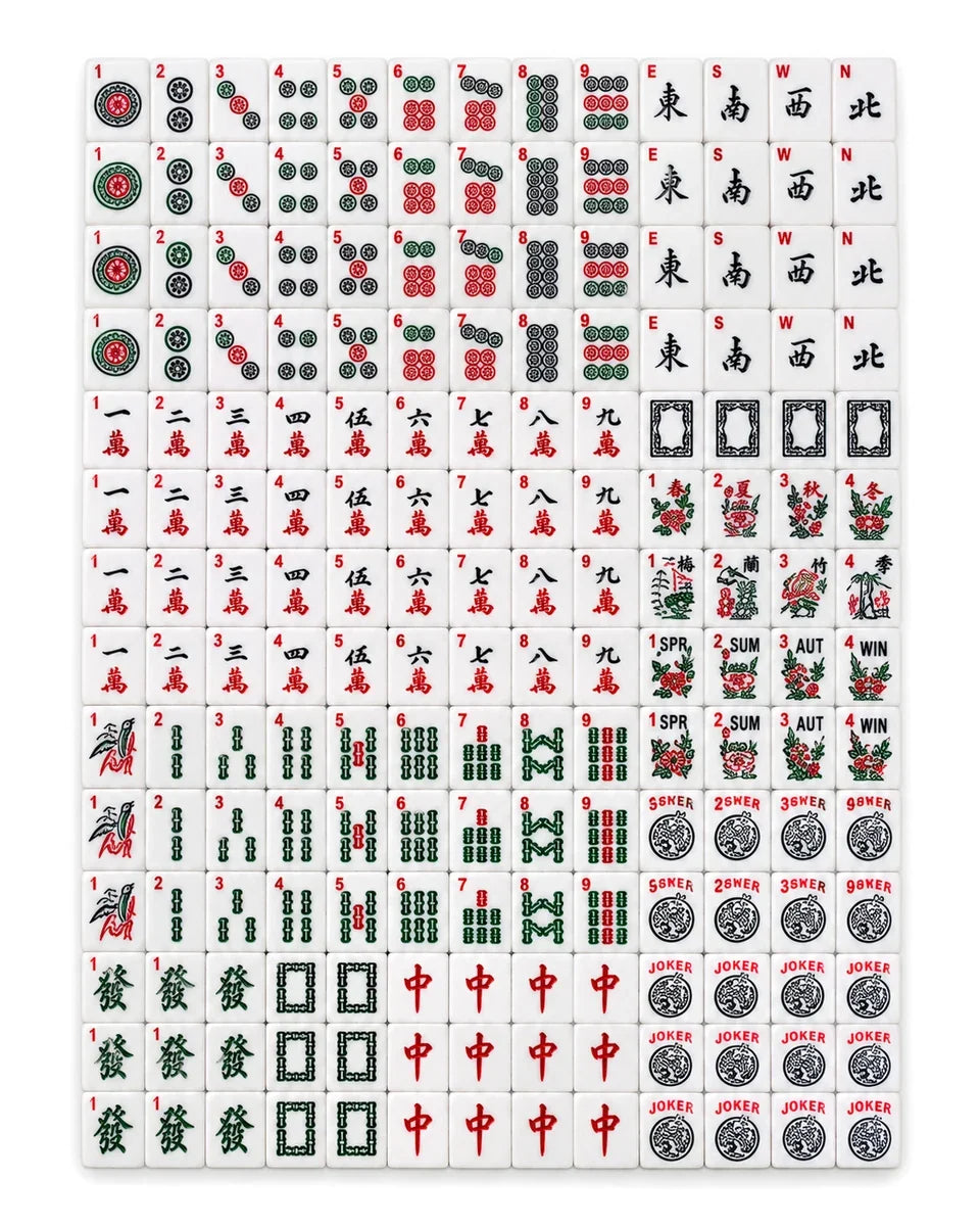 Classic White Mahjong Set – photo 3