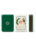 Evergreen Santa Mahjong Set