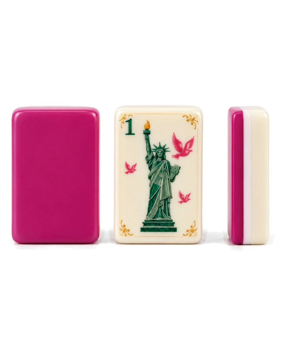Liberty Pink Mahjong Set