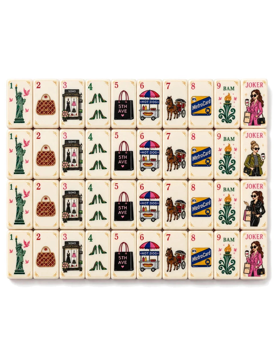 Liberty Pink Mahjong Set – photo 3