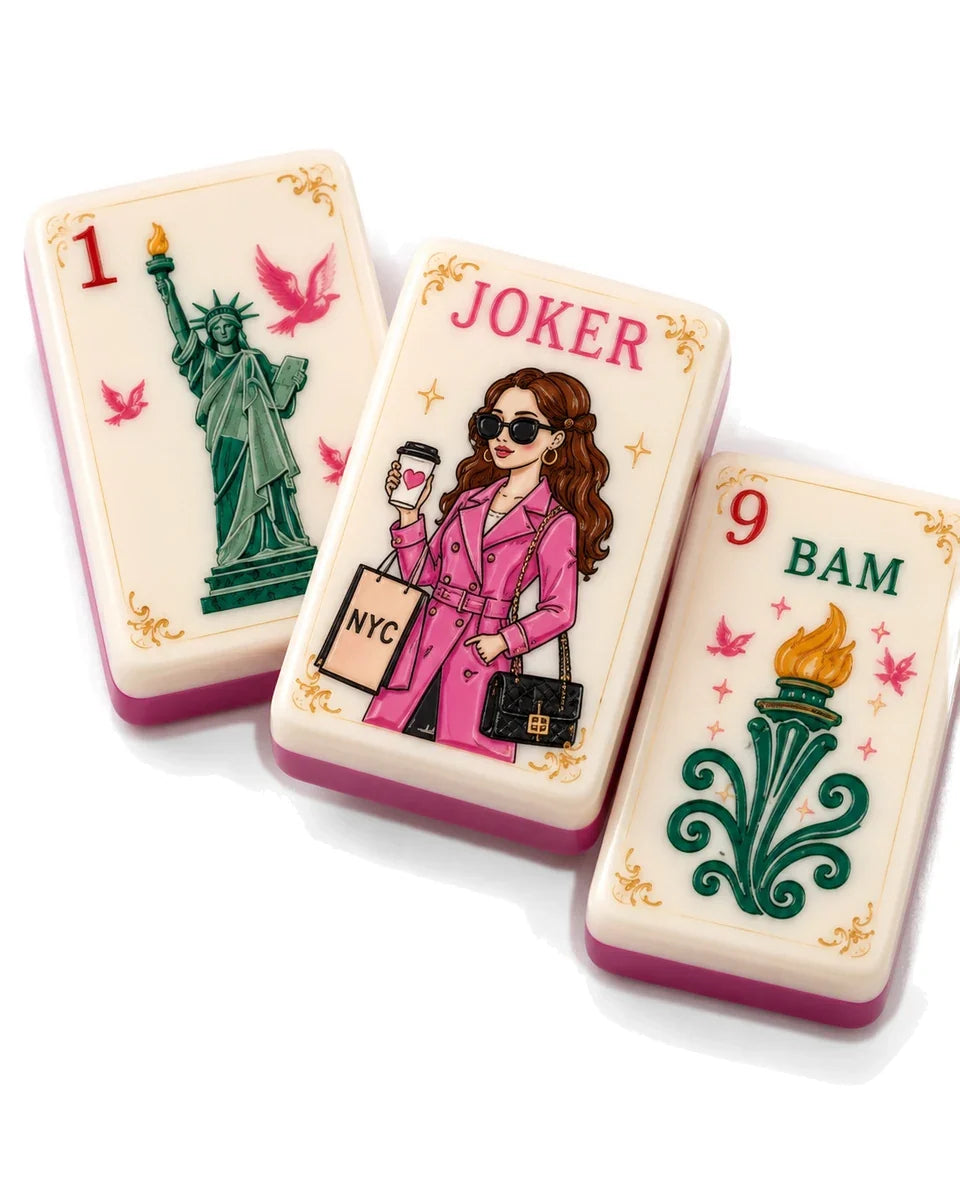 Liberty Pink Mahjong Set – photo 4