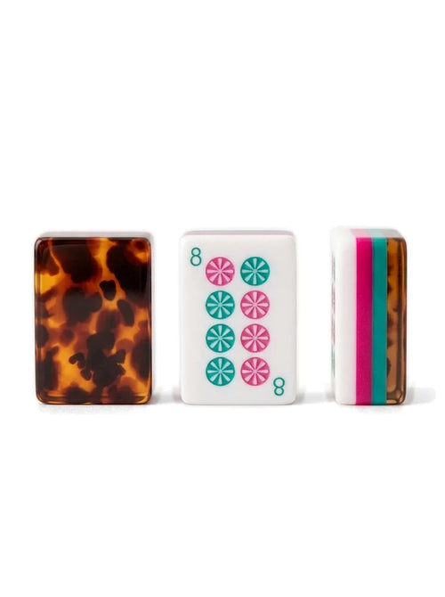 Amber Tortoise Mahjong Set