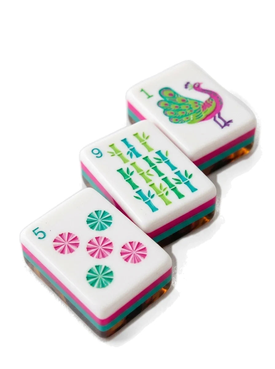 Amber Tortoise Mahjong Set – photo 4