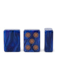 Midnight Marble Mahjong Set