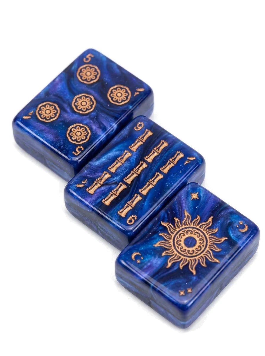 Midnight Marble Mahjong Set – photo 4