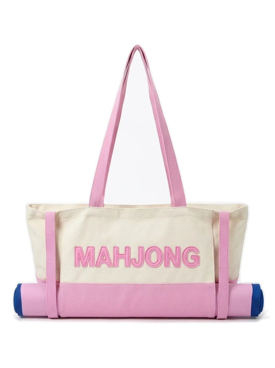Canvas Mahjong Tote