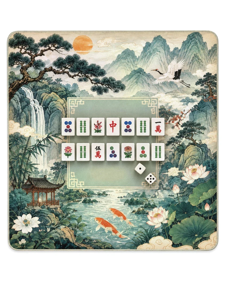 Koi & Lotus Mat – photo 3