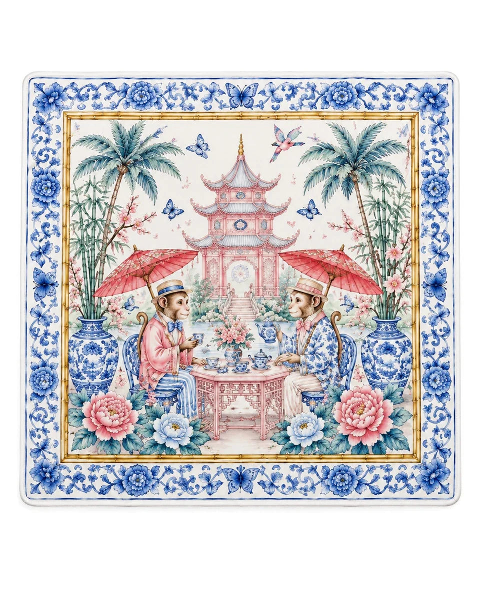 Blue Porcelain Mat