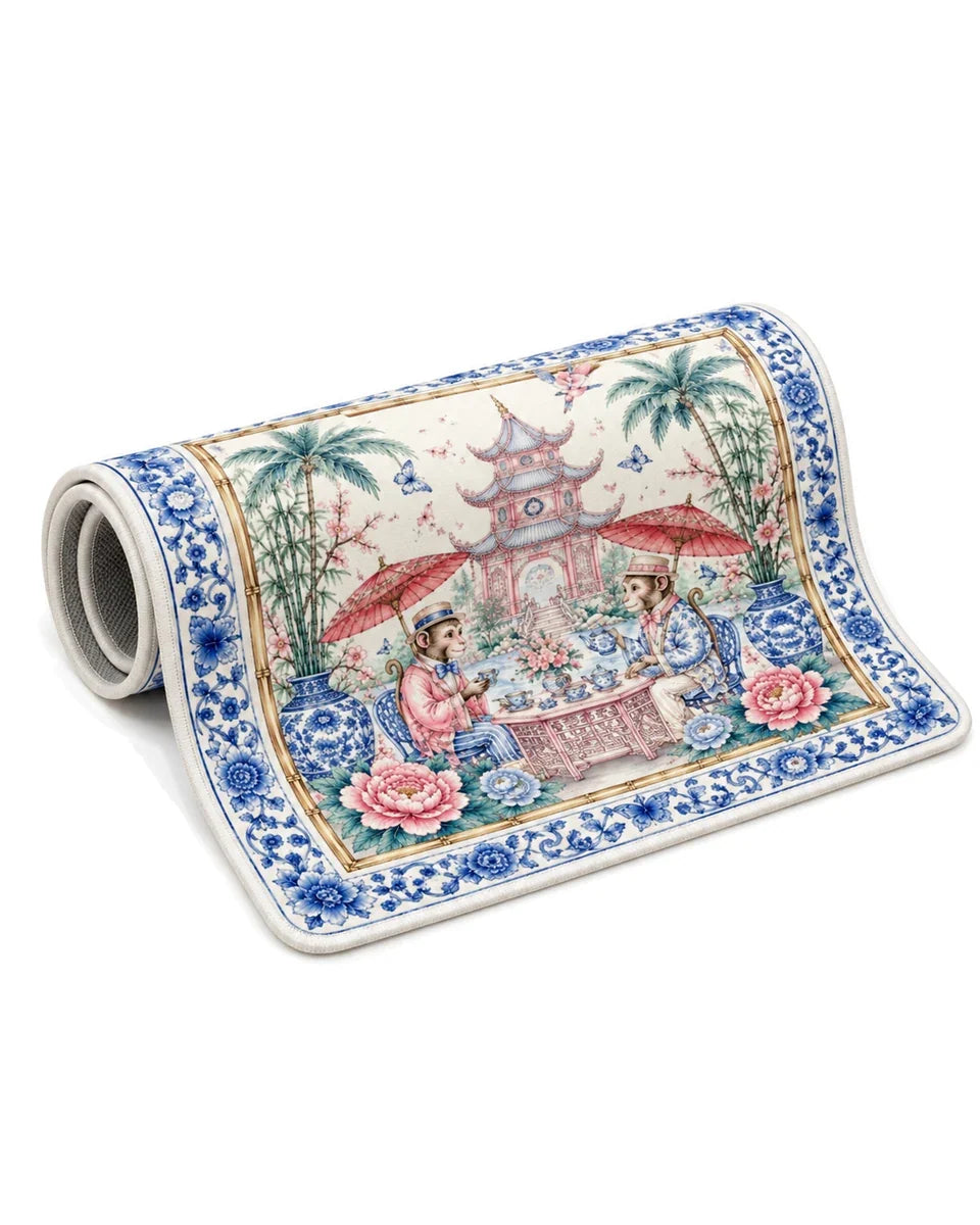 Blue Porcelain Mat – photo 5